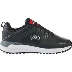 Rawlings Men's Black League Turf Baseball Athletic Cleats Size 7D